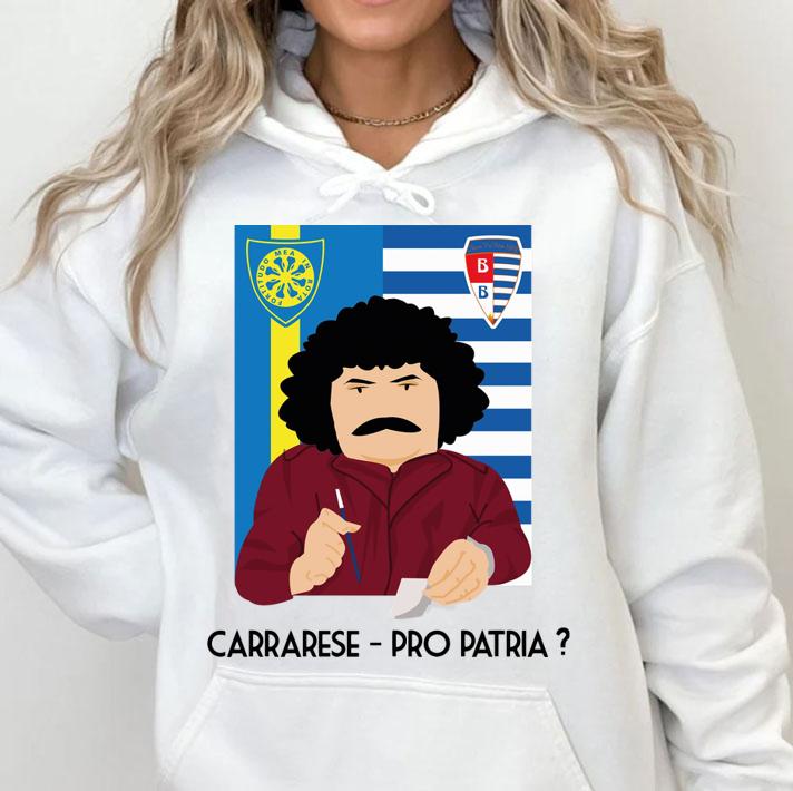Carrarese Pro Patria t-shirt hoodie