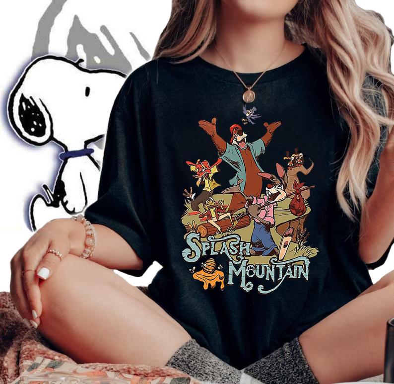 Disney Character Child Splash Mountain t-shirt woman shirt