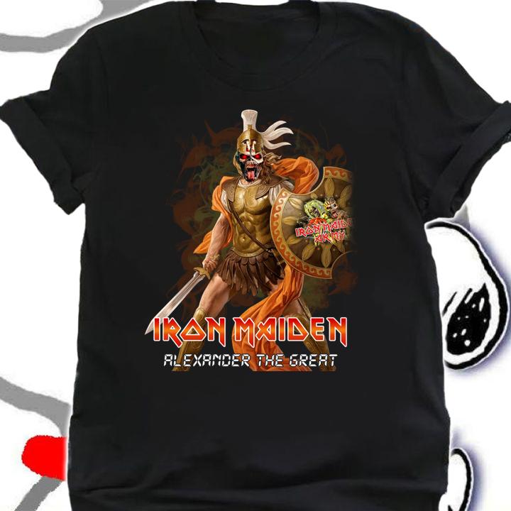 Iron Maiden Alexander the great t-shirt shirt