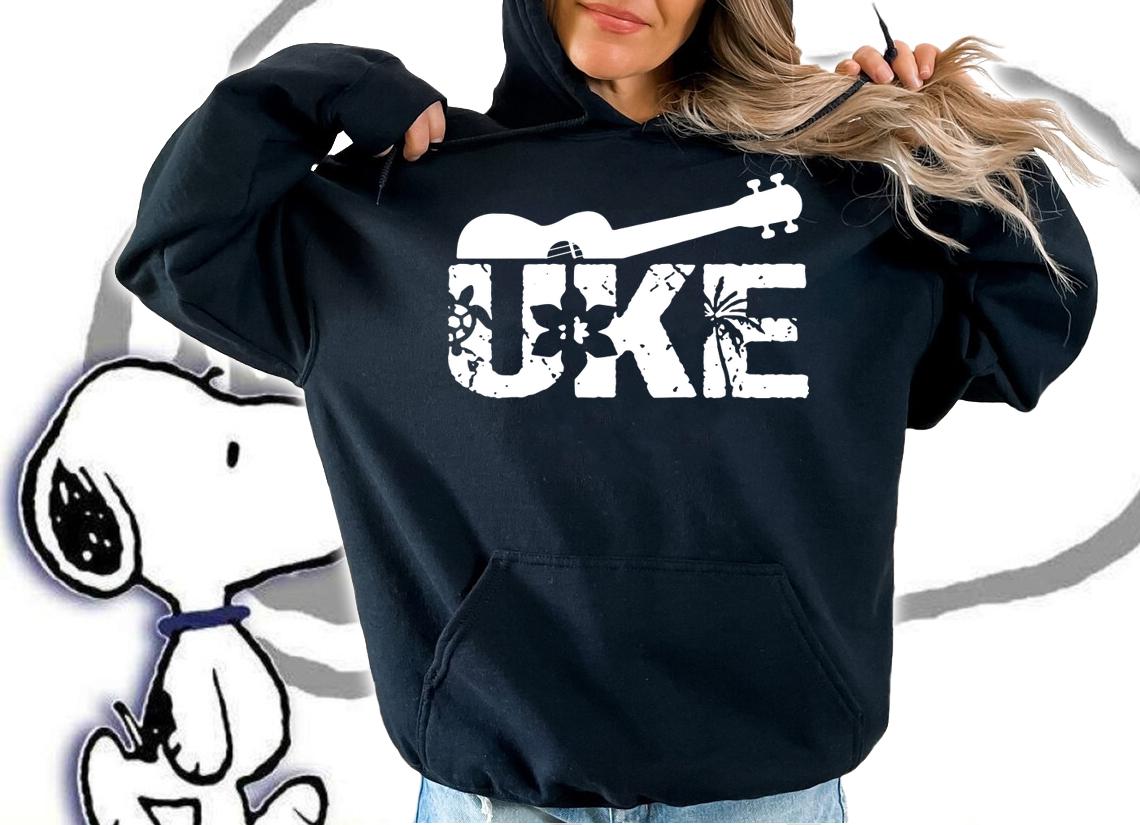 Original Hawaiian Ukulele Guitar Player Uke Musical Hawai Summer Vacation t-shirt hoodie