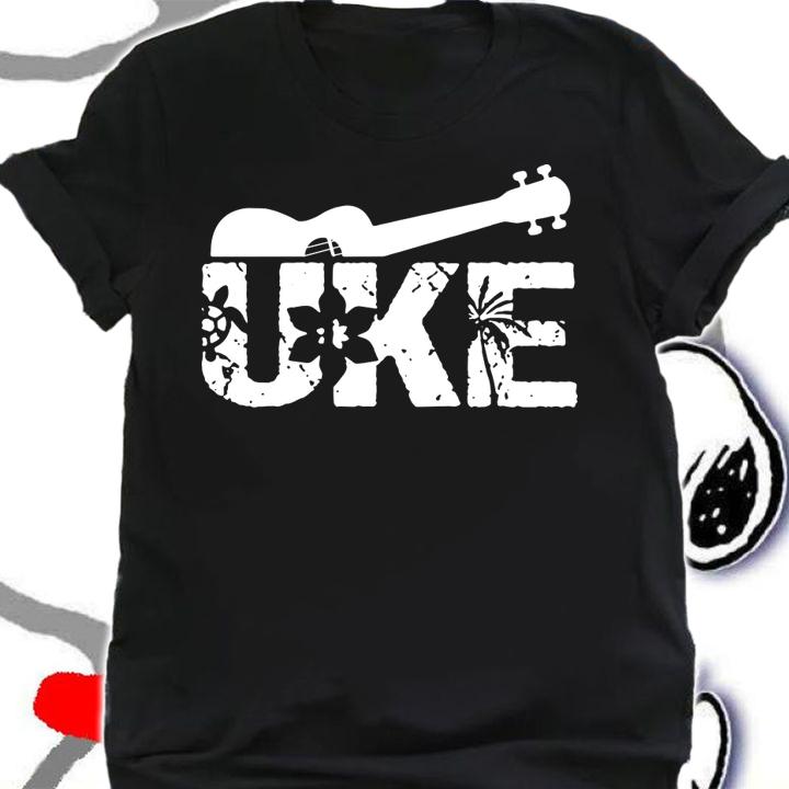 Original Hawaiian Ukulele Guitar Player Uke Musical Hawai Summer Vacation t-shirt shirt