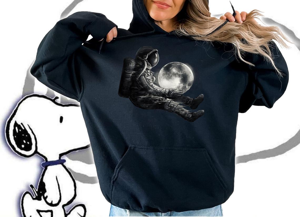 Official Moon Play Astronaut Playing With The Moon t-shirt hoodie
