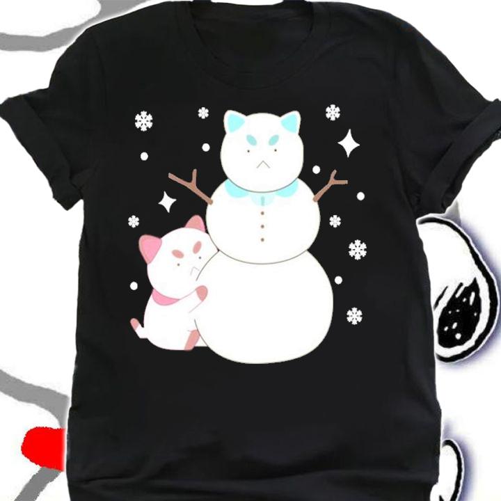 Bee And Puppycat Snowman Shirt t-shirt shirt
