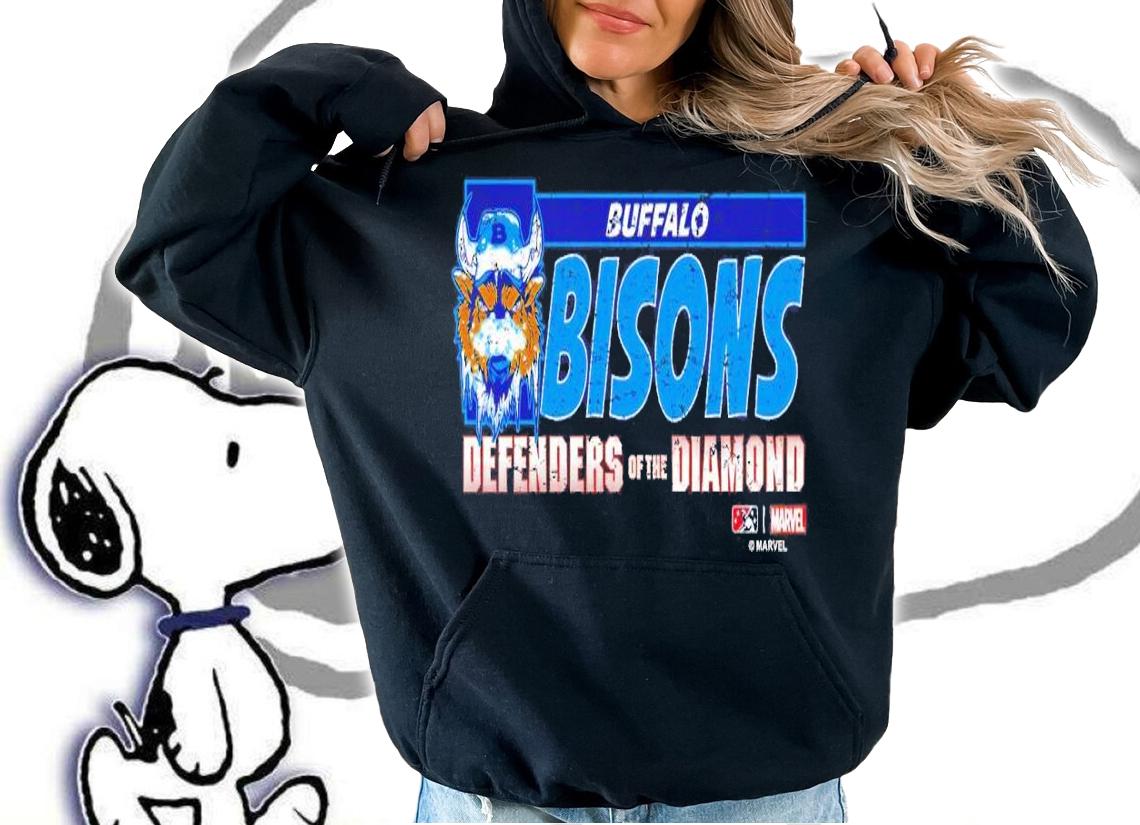 Buffalo Bisons Marvel's Defenders of the Diamond Dotd shirt t-shirt hoodie