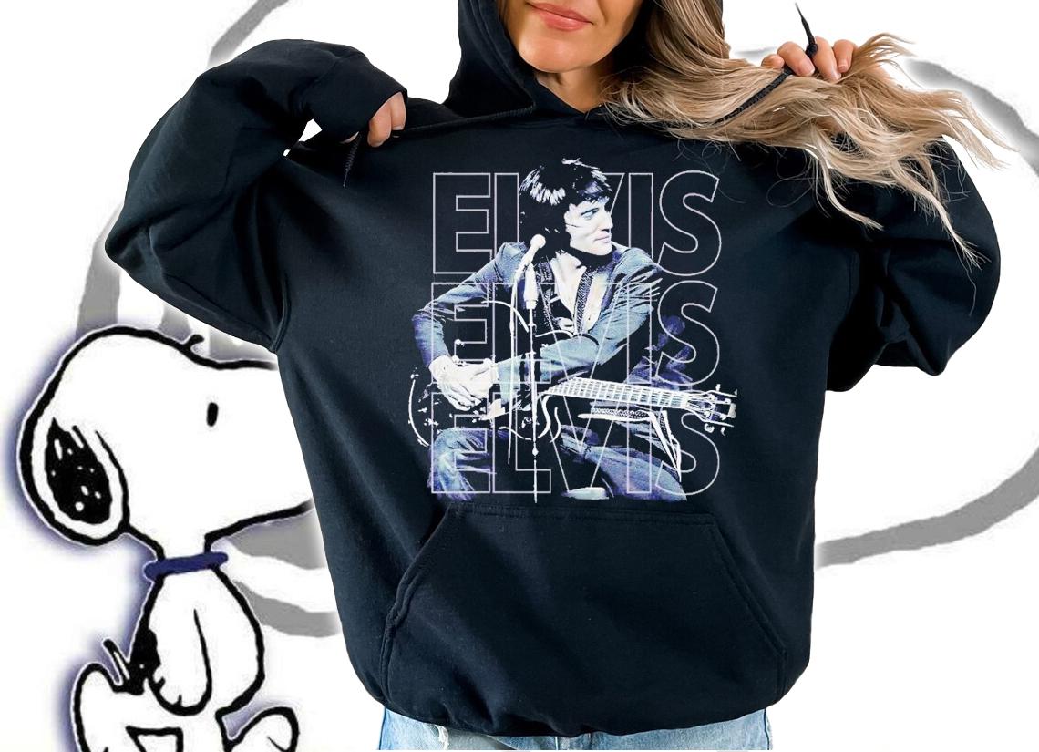 Elvis singer play guitar shirt t-shirt hoodie