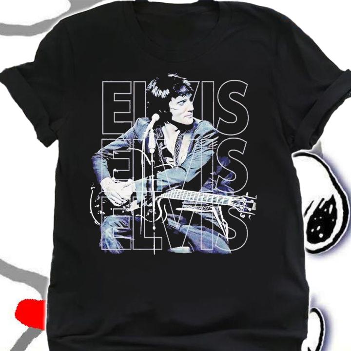 Elvis singer play guitar shirt t-shirt shirt