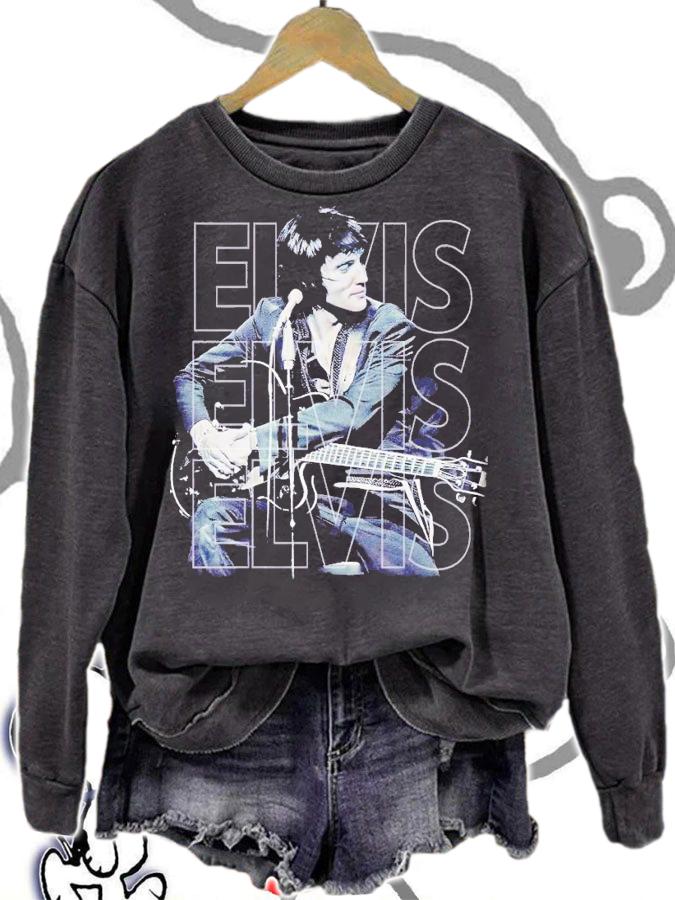 Elvis singer play guitar shirt t-shirt sweatshirt