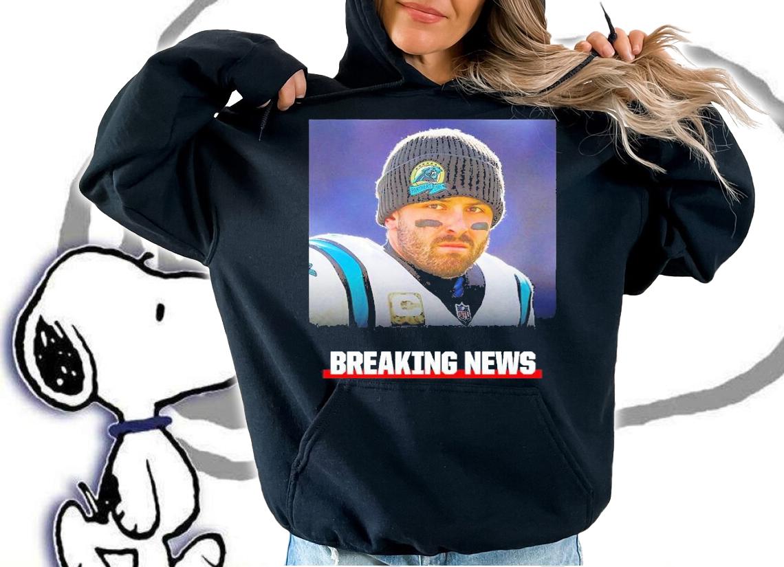 ESPN Baker Mayfield Breaking News Shirt t-shirt hoodie