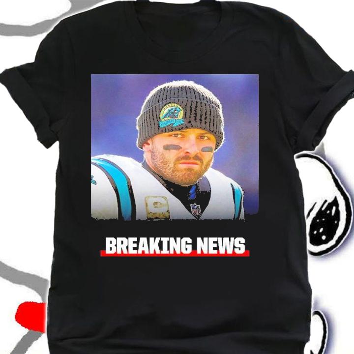 ESPN Baker Mayfield Breaking News Shirt t-shirt shirt