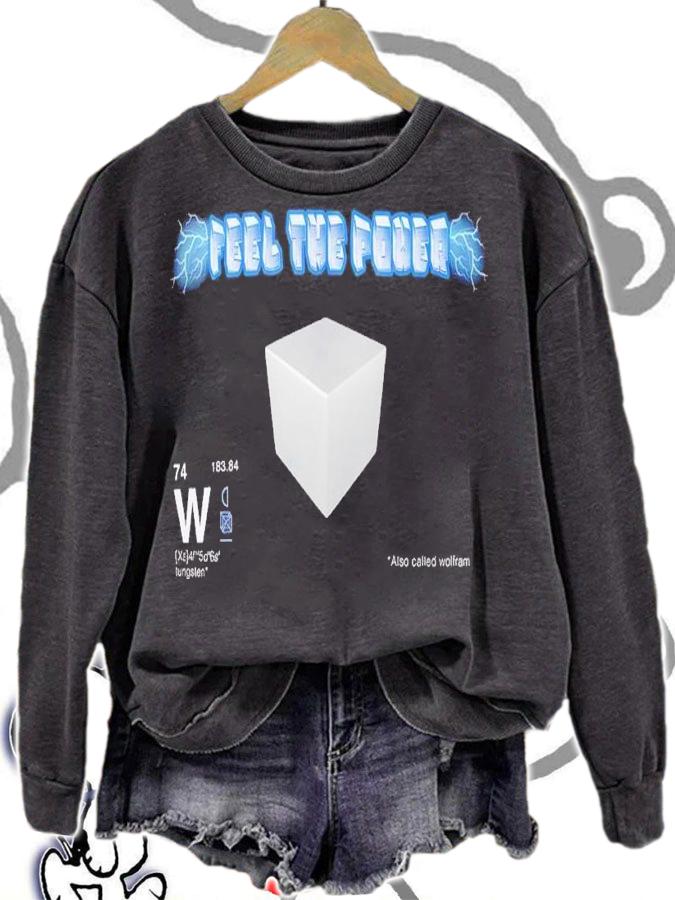 Feel the Power Also Called Wolfram Shirt t-shirt sweatshirt