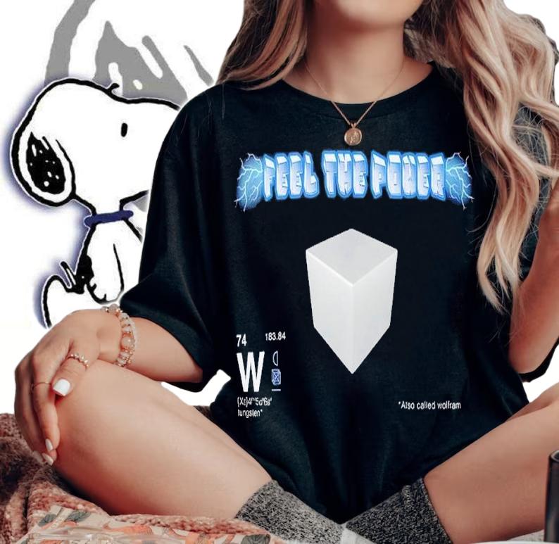 Feel the Power Also Called Wolfram Shirt t-shirt woman shirt
