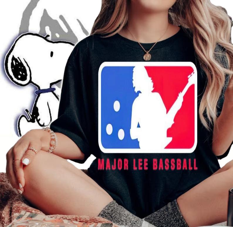 Geddy Lee Major Lee Baseball shirt t-shirt woman shirt
