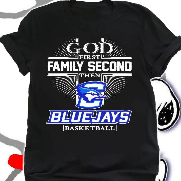 God first family second then Blue Jays basketball shirt t-shirt shirt