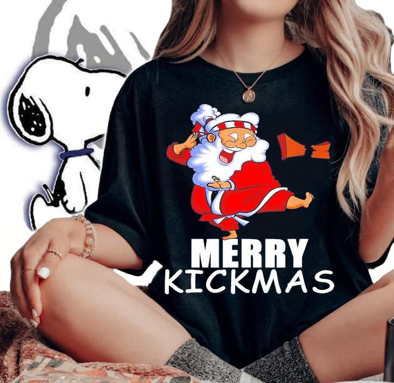 I Would Prefer Not To Merry Kickmas T-Shirt t-shirt woman shirt