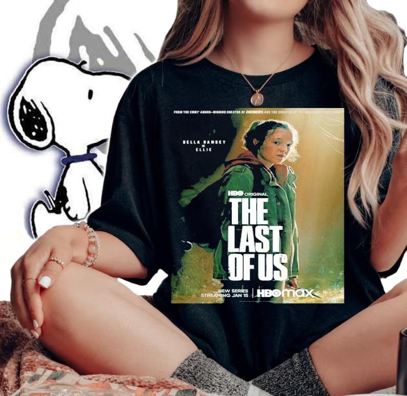 HBO The Last Of Us Bella Ramsey Shirt t-shirt woman shirt