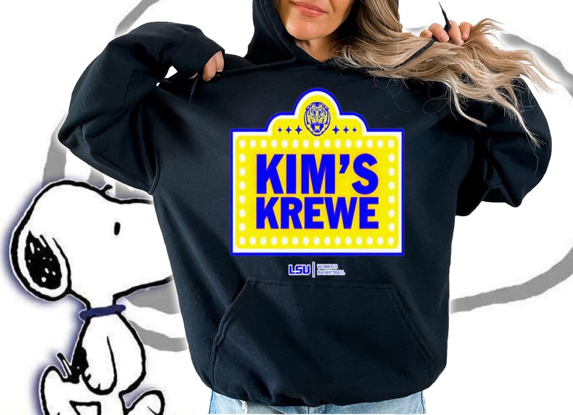 LSU Tigers Women's Basketball Kim's Krewe shirt t-shirt hoodie