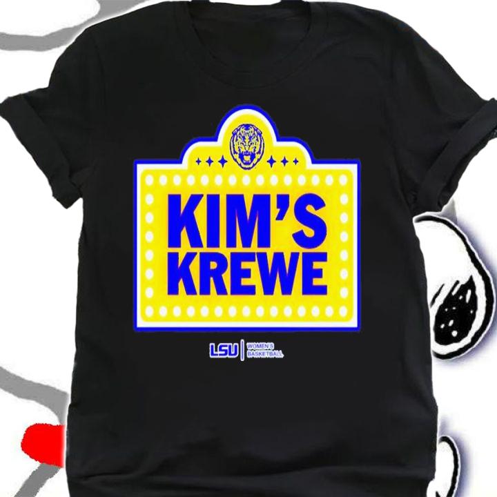 LSU Tigers Women's Basketball Kim's Krewe shirt t-shirt shirt