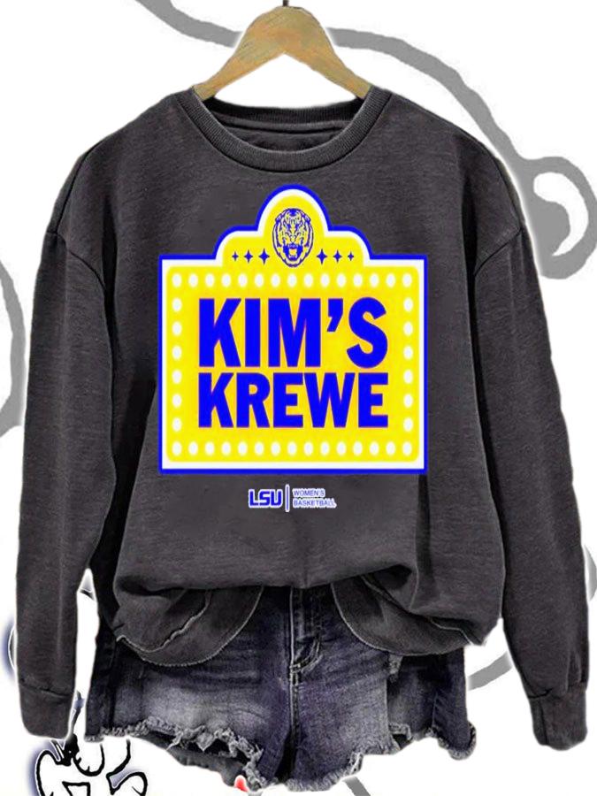 LSU Tigers Women's Basketball Kim's Krewe shirt t-shirt sweatshirt