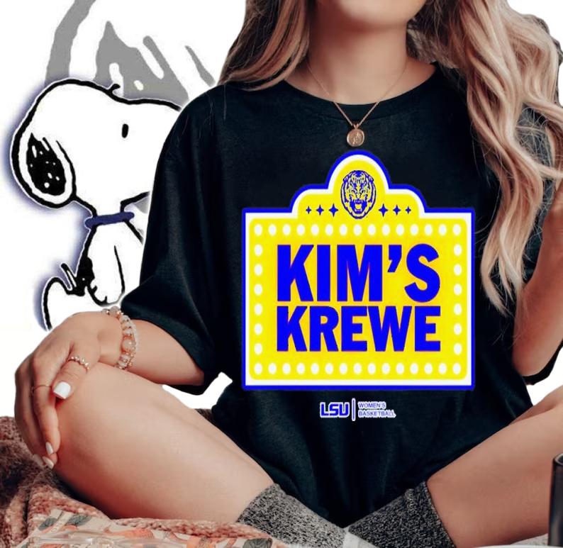 LSU Tigers Women's Basketball Kim's Krewe shirt t-shirt woman shirt