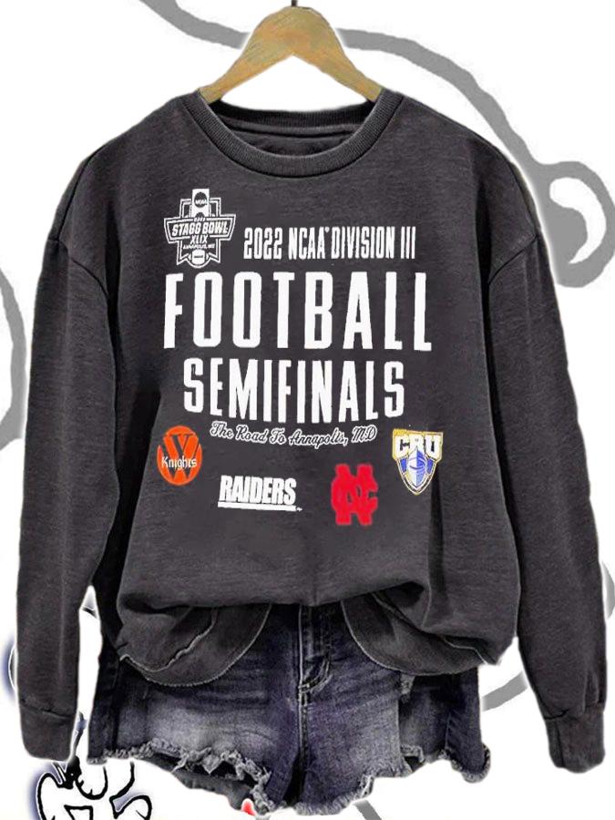 New Men's 2022 NCAA Division III Football Semifinals the road to Annapolis MD shirt t-shirt sweatshirt