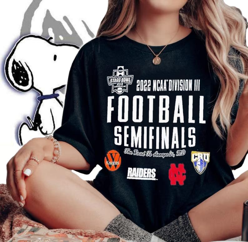 New Men's 2022 NCAA Division III Football Semifinals the road to Annapolis MD shirt t-shirt woman shirt