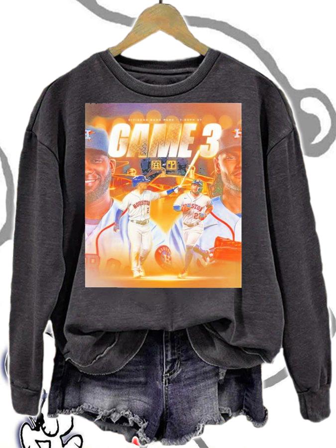 MLB World Series 2022 Houston Astros Vs Philadelphia Phillies Game 3 Shirt t-shirt sweatshirt