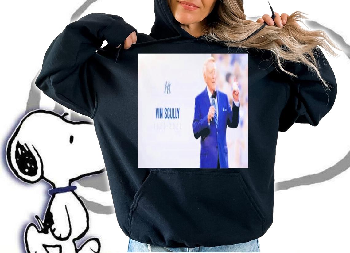 RIP Vin Scully 1927-2022 Los Angeles Dodgers Baseball Shirt t-shirt