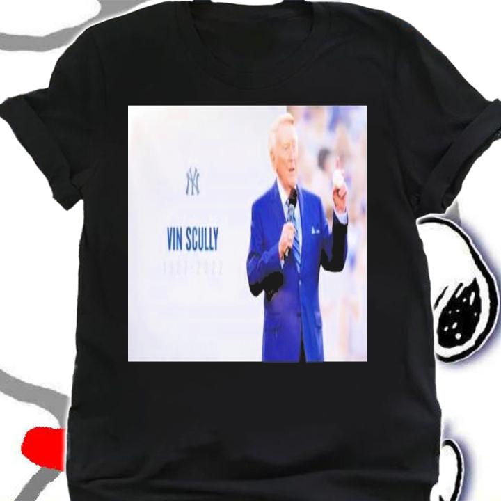RIP Vin Scully 1927-2022 Los Angeles Dodgers Baseball Shirt t-shirt