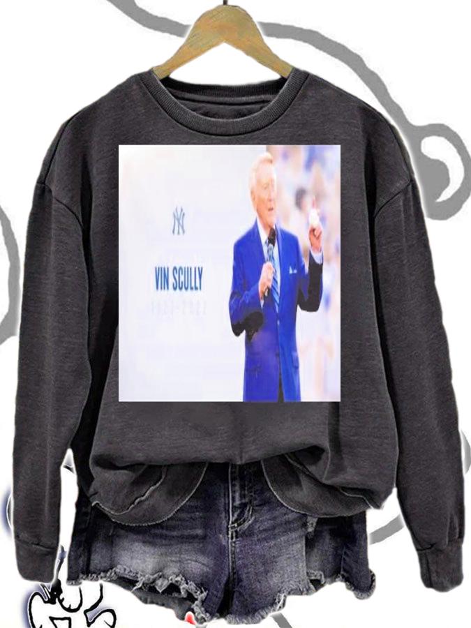 RIP Vin Scully 1927-2022 Los Angeles Dodgers Baseball Shirt t-shirt