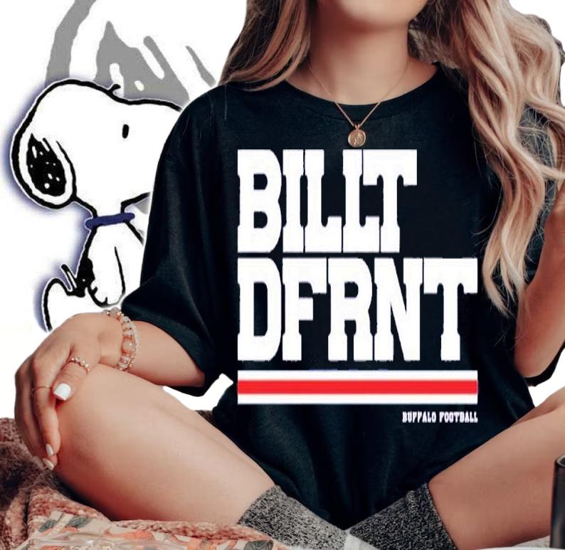 Billt Dfrnt Buffalo Football shirt t-shirt