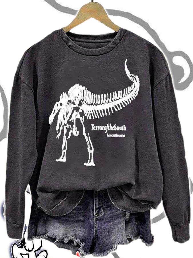 Black Terror Of The South Acrocanthosaurus T-Shirt t-shirt