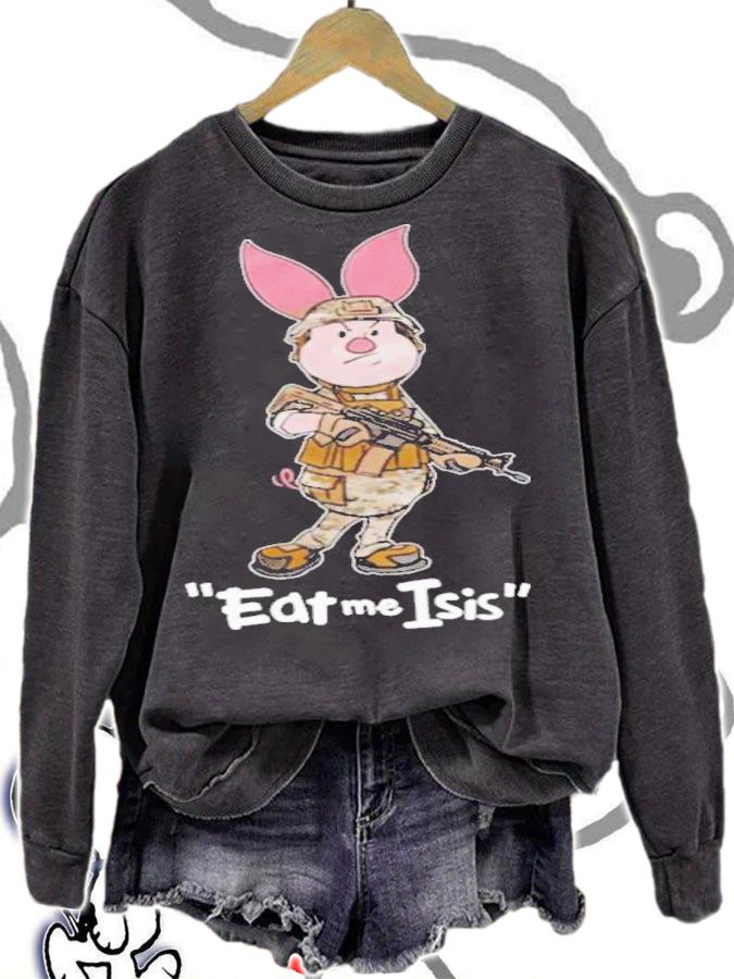Boomer Core Piglet Eat Me Isis T-Shirt t-shirt