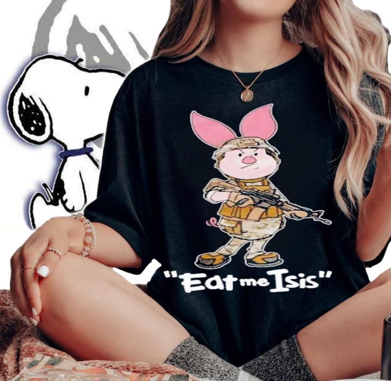 Boomer Core Piglet Eat Me Isis T-Shirt t-shirt