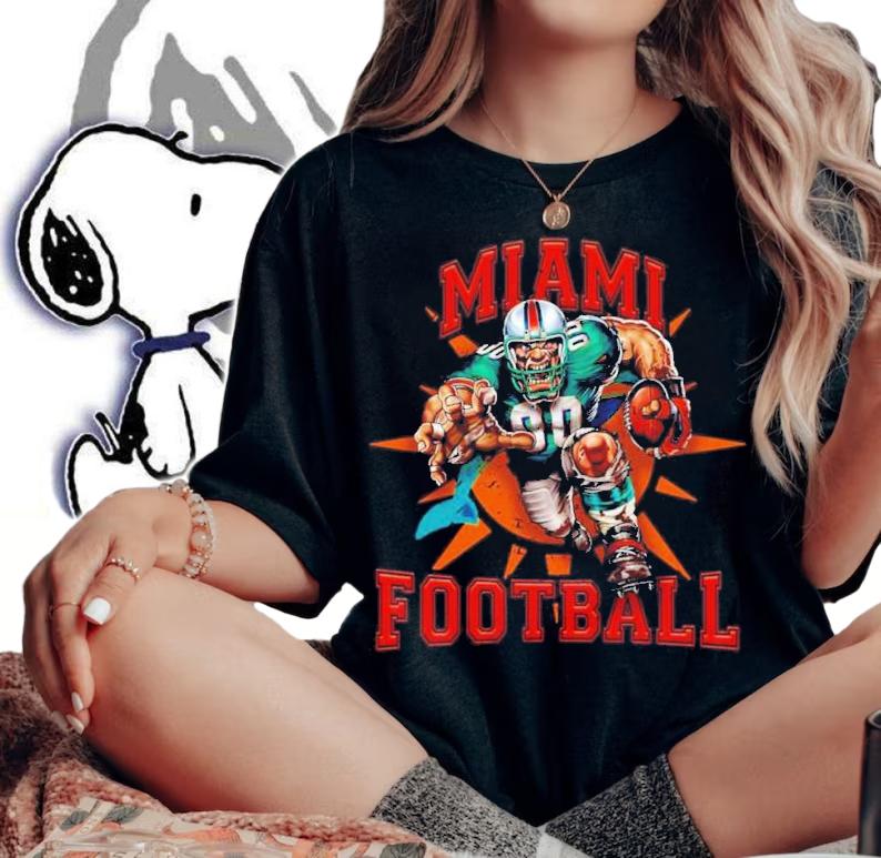 Miami Football Artwork Shirt t-shirt
