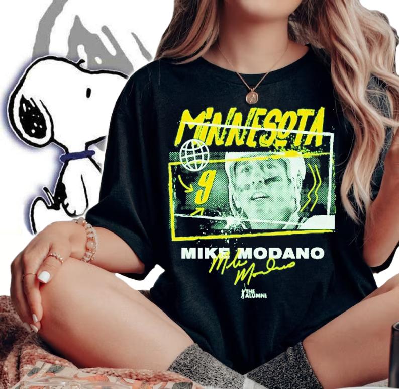 Mike Modano Minnesota Tones Signature Shirt t-shirt woman shirt