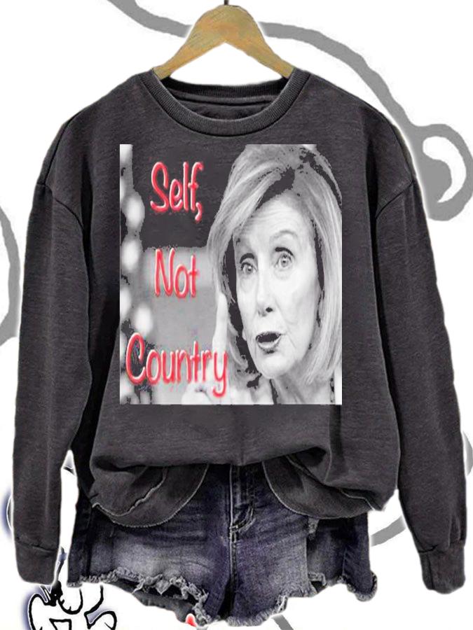Nancy  Self Not Country shirt t-shirt sweatshirt