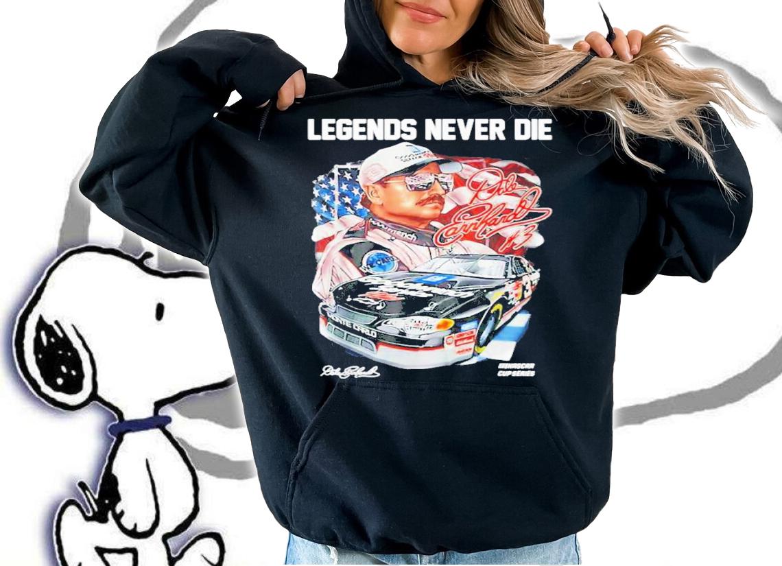 Legend Never Die Dales Earnhardts Signatures Shirt t-shirt