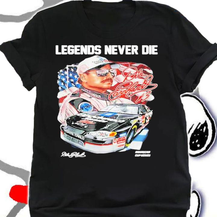 Legend Never Die Dales Earnhardts Signatures Shirt t-shirt
