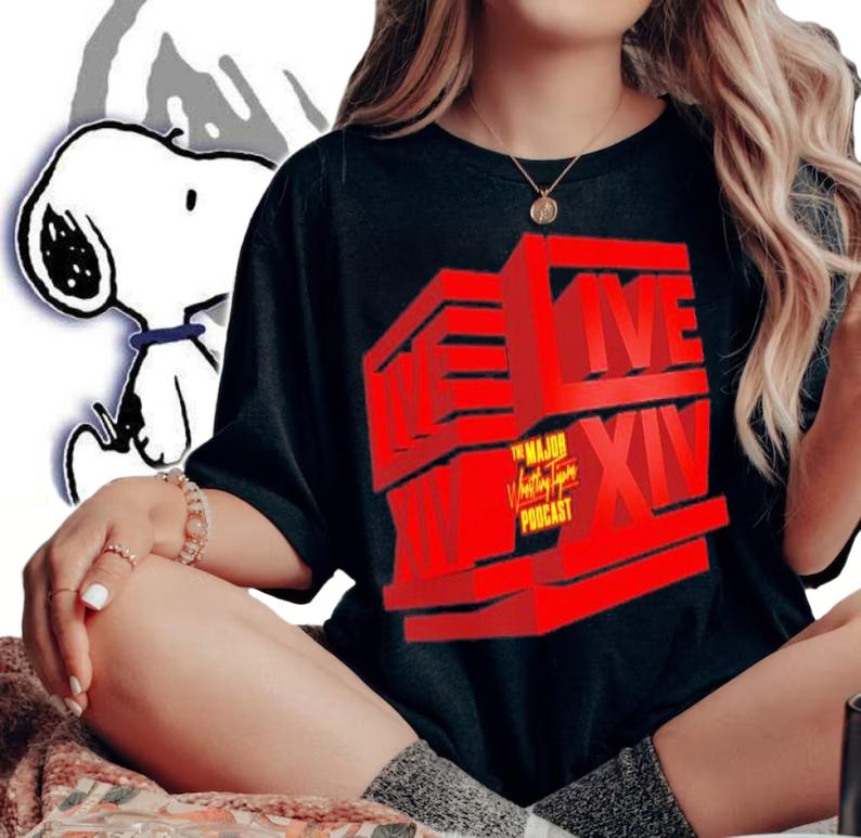 Major Wrestling Figure Podcast Live 14 shirt t-shirt woman shirt