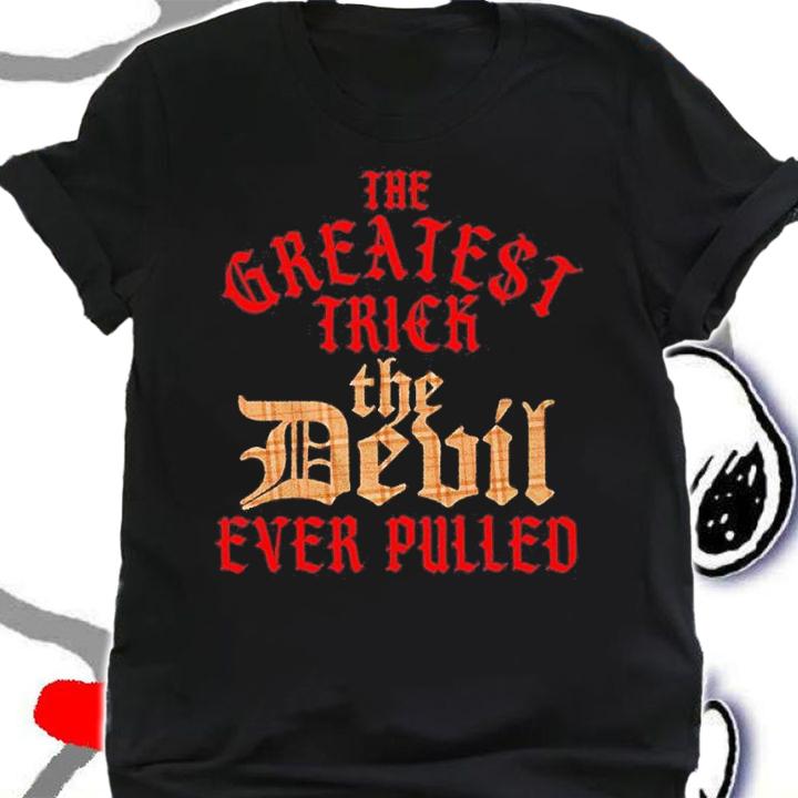 MJF The Greatest Trick the Devil Ever Pulled shirt t-shirt
