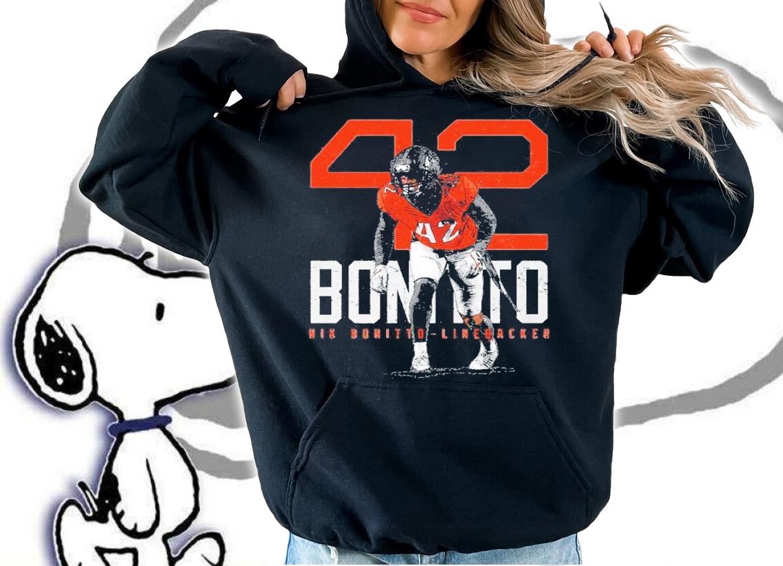 Nik Bonitto Denver Bold Number Football Shirt t-shirt