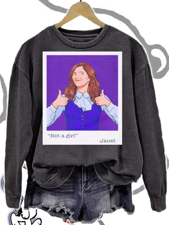 Not A Girl Janet Shirt t-shirt