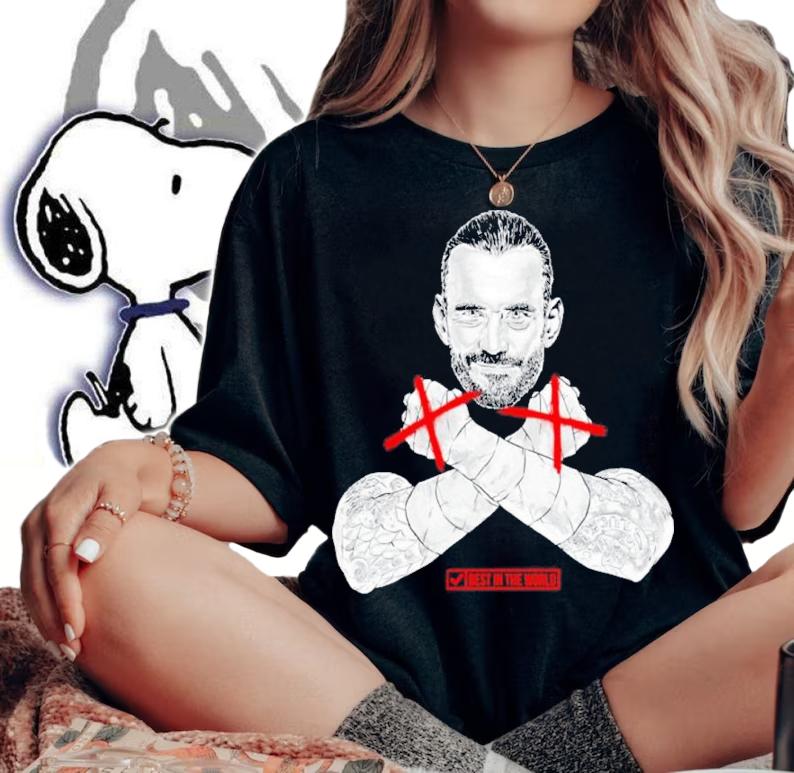 AEW Dynamite CM Punk Shirt t-shirt woman shirt