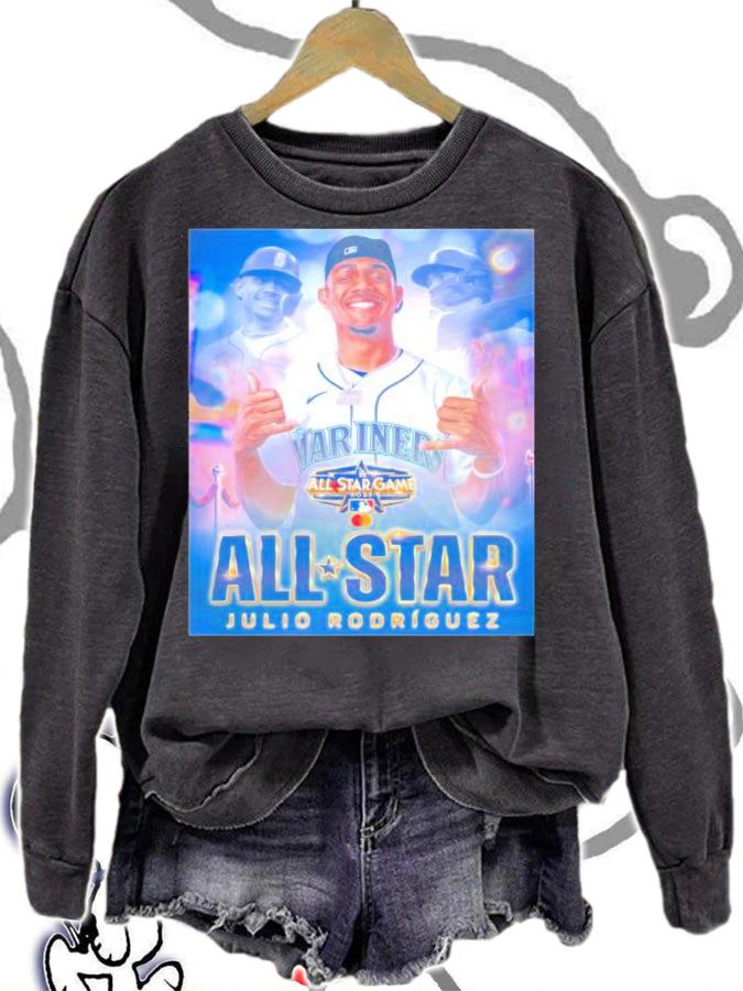All-Star Game 2022 Julio Rodriguez Seattle Marines Shirt t-shirt