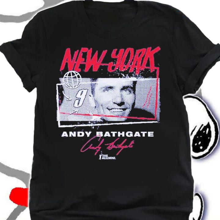 Andy Bathgate New York R Tones Hockey Signature Shirt t-shirt shirt