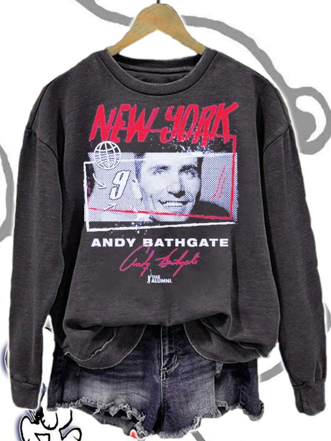 Andy Bathgate New York R Tones Hockey Signature Shirt t-shirt sweatshirt