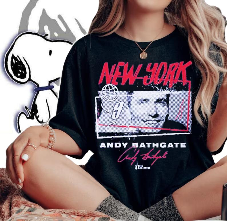 Andy Bathgate New York R Tones Hockey Signature Shirt t-shirt woman shirt