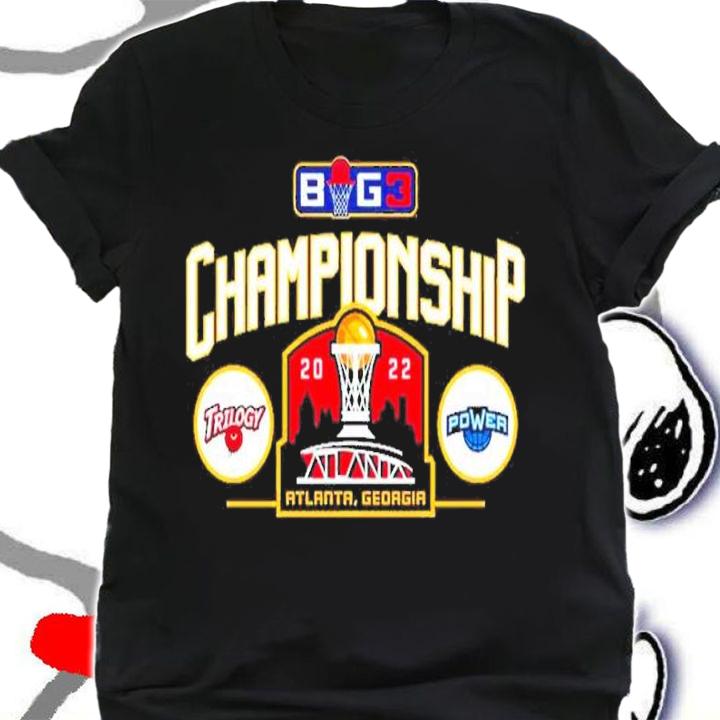 Big3 Championship Trilogy Vs Power 2022 Shirt t-shirt