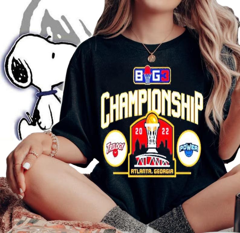 Big3 Championship Trilogy Vs Power 2022 Shirt t-shirt