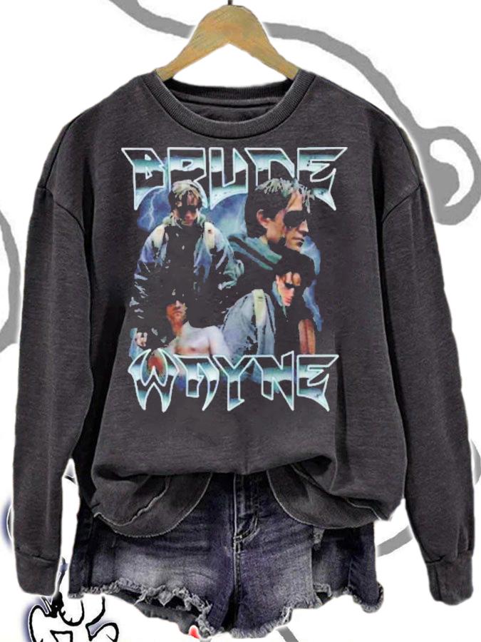 Bruce Wayne 90s Bootleg Style Shirt t-shirt